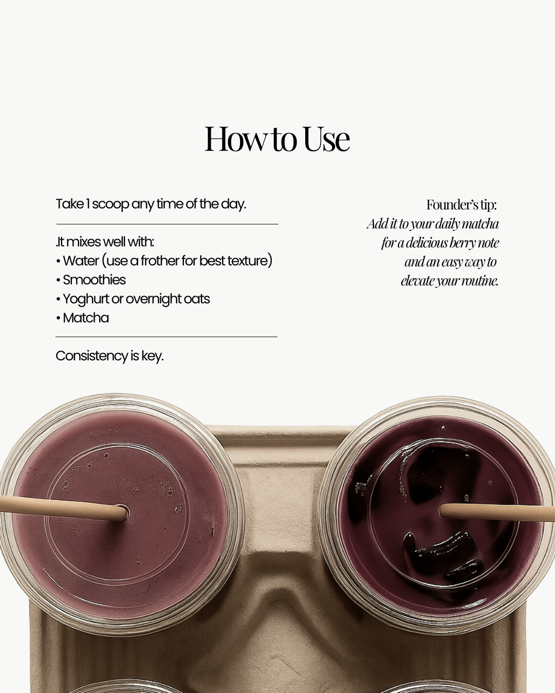 Vital Tonic: Bovine Colostrum + Freeze-Dried Aronia
