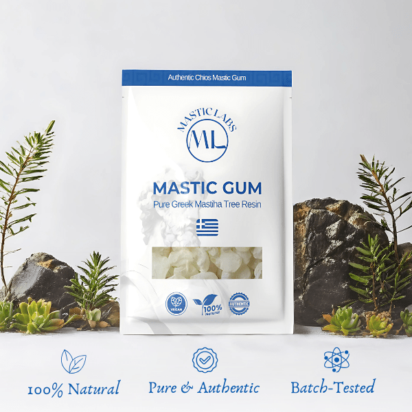 CONTACT TO ORDER B2B - Mastic Gum Small/Fine Tears - 20 Gram Bulk Pouches - Mastic Labs